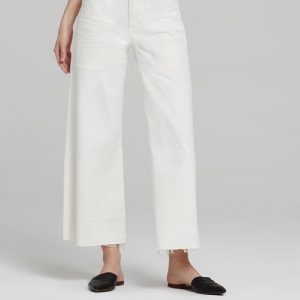 Citizens of Humanity Melanie White WideLeg Jeans